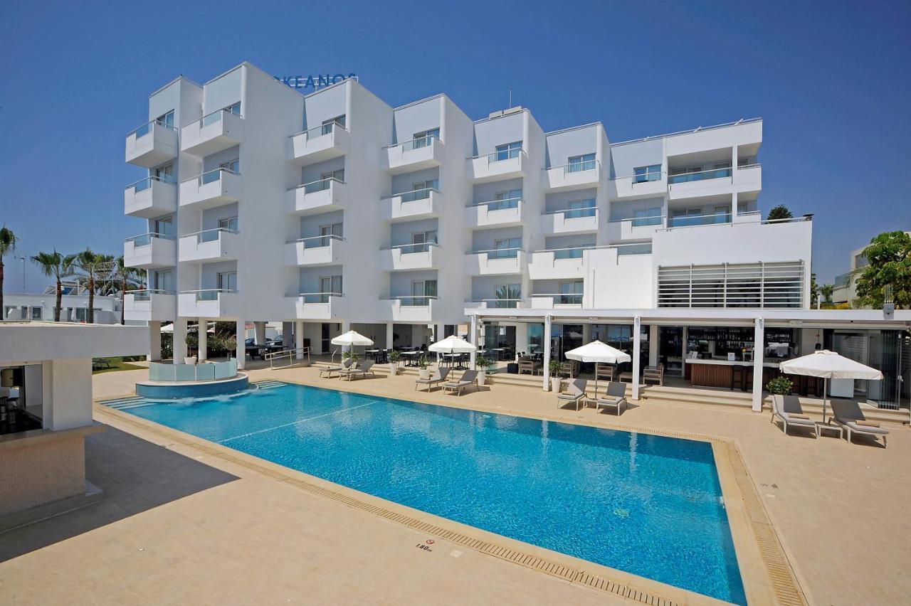 Okeanos Beach Boutique Hotel أيا نابا المظهر الخارجي الصورة