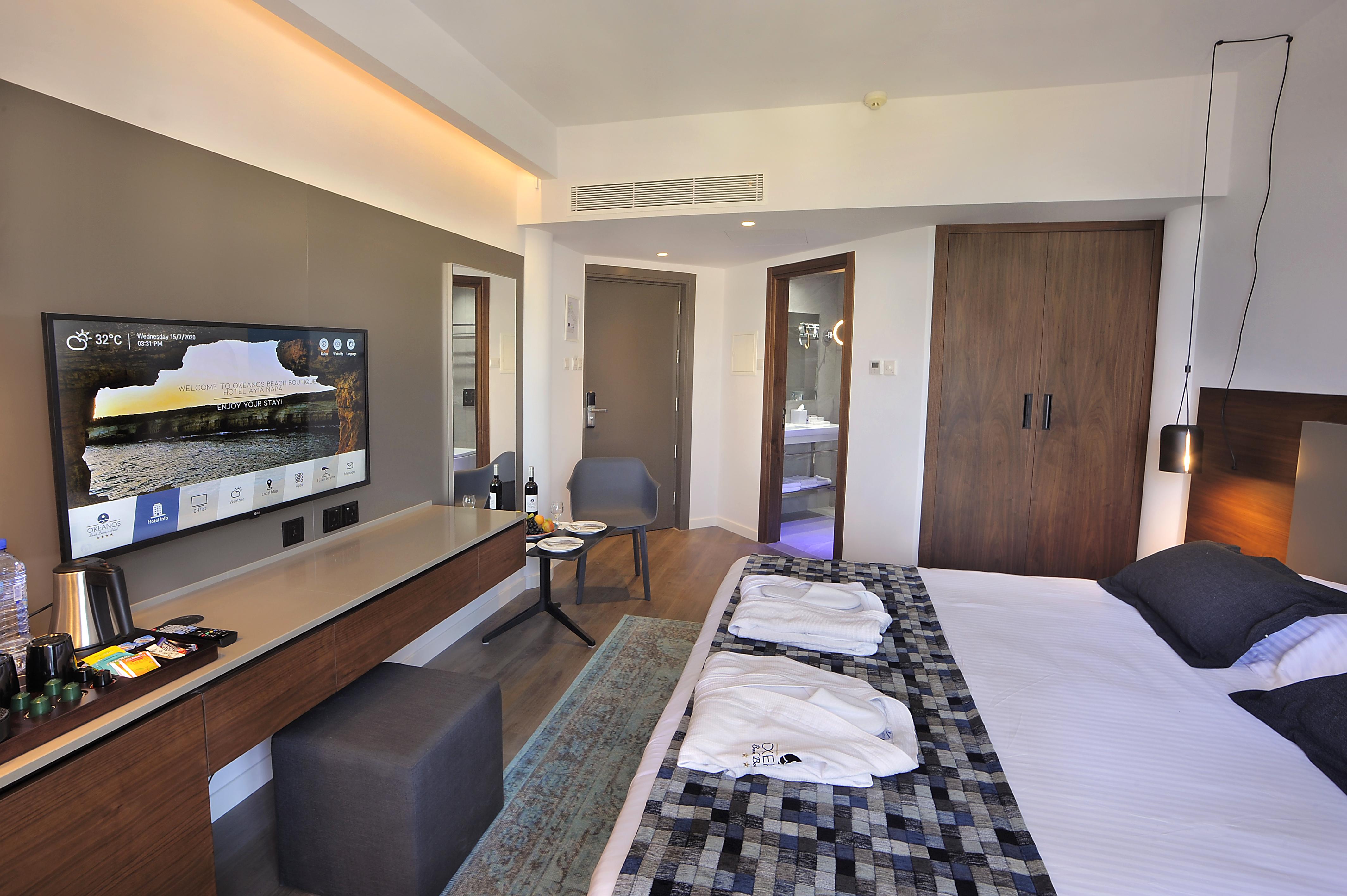 Okeanos Beach Boutique Hotel أيا نابا المظهر الخارجي الصورة