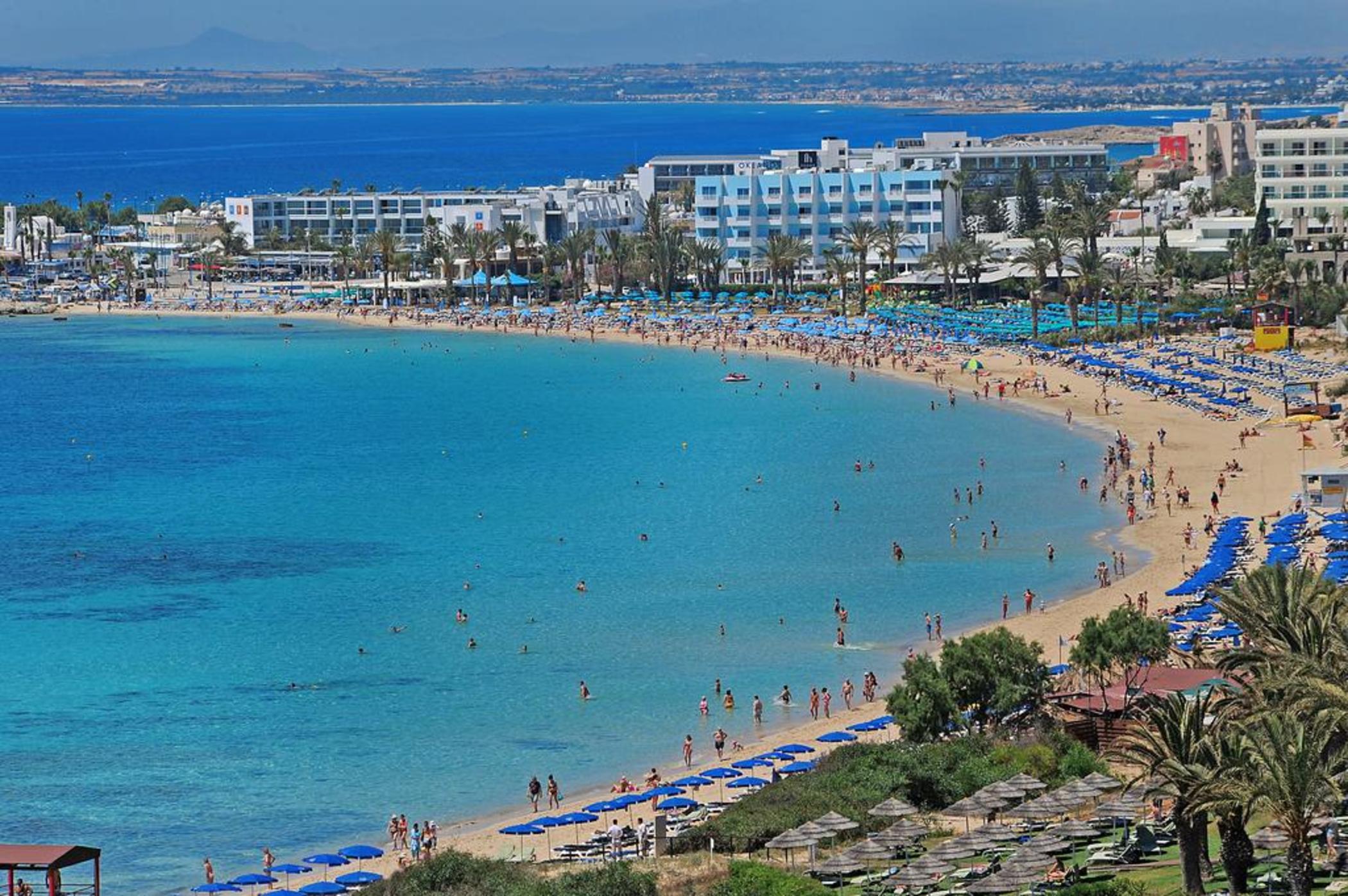 Okeanos Beach Boutique Hotel أيا نابا المظهر الخارجي الصورة