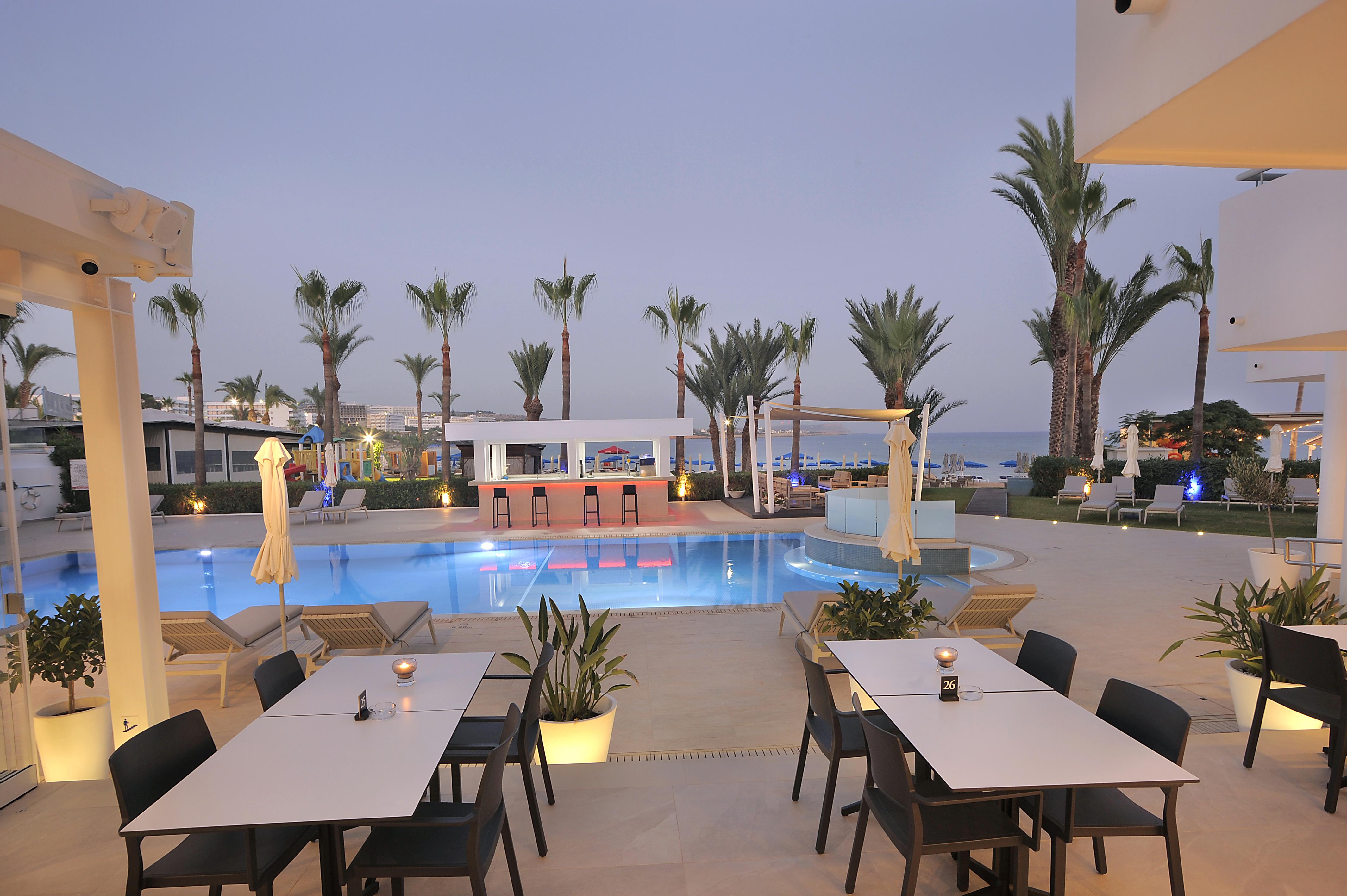 Okeanos Beach Boutique Hotel أيا نابا المظهر الخارجي الصورة