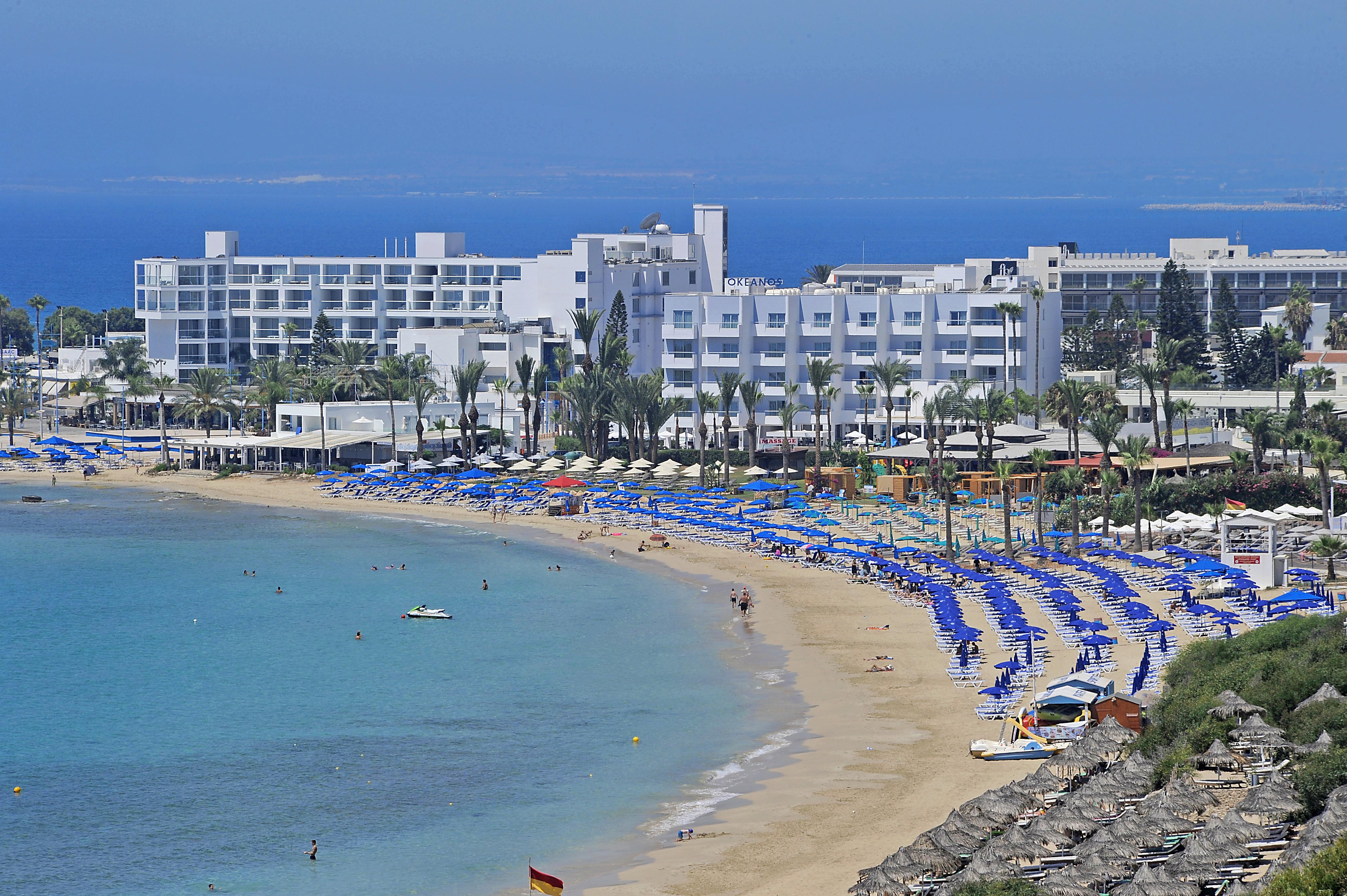 Okeanos Beach Boutique Hotel أيا نابا المظهر الخارجي الصورة