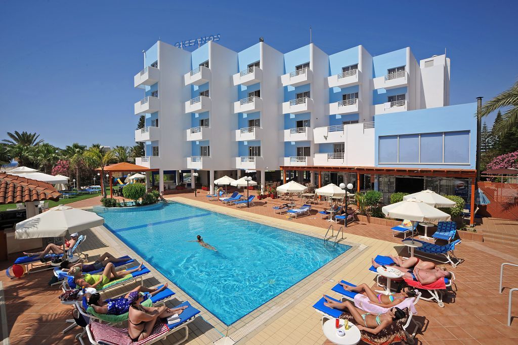 Okeanos Beach Boutique Hotel أيا نابا المظهر الخارجي الصورة